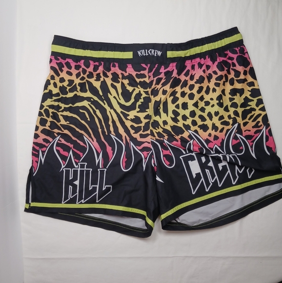 Kill Crew Other - Kill Crew Muay Thai GYM training Shorts 3xl